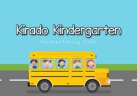 Kirado Kindergarten Font - Featured Image