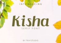 Kisha Font - Featured Image