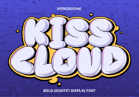 Kiss Cloud Font - Featured Image
