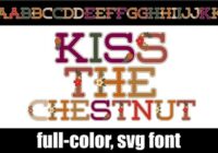 Kiss the Chestnut Font - Featured Image