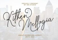 Kithen Mellogia Font - Featured Image