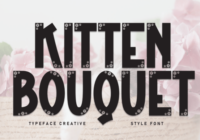 Kitten Bouquet Font - Featured Image