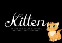 Kitten Font - Featured Image