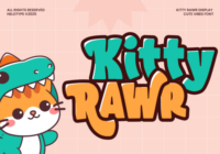 Kitty Rawr Font - Featured Image