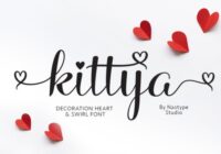 Kittya Script Font - Featured Image