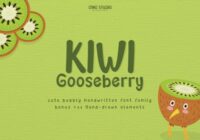 Kiwi Gooseberry Font - Featured Image