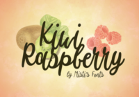Kiwi Raspberry Font - Featured Image