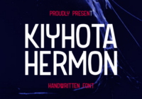 Kiyhota Hermon Font - Featured Image