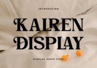 Klaren Display Font - Featured Image
