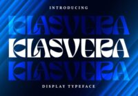 Klasvera Font - Featured Image