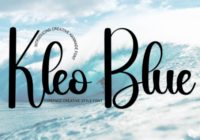 Kleo Blue Font - Featured Image