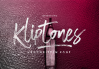Kliptones Font - Featured Image