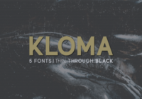 Kloma Font - Featured Image