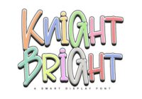 Knight Bright Font - Featured Image