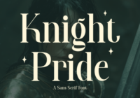 Knight Pride Font - Featured Image