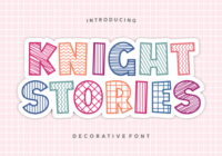 Knight Stories Font - Featured Image
