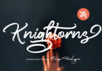 Knightorns Font - Featured Image