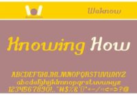 Knowing How Font - Featured Image