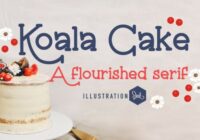 Koala Cake Font - Featured Image