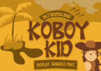Koboy Kid Font - Featured Image