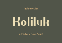 Koliluk Font - Featured Image