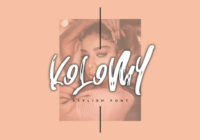 Kolomy Font - Featured Image