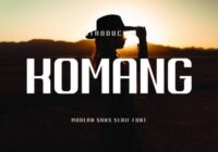 Komang Font - Featured Image