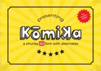 Komika Font - Featured Image