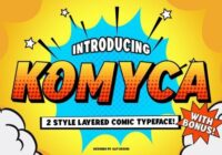 Komyca Font - Featured Image