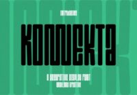 Konnekta Font - Featured Image
