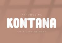 Kontana Font - Featured Image