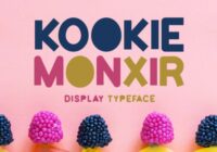Kookie Monxir Font - Featured Image