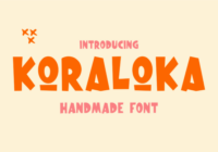 Koraloka Font - Featured Image