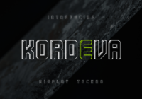 Kordeva Font - Featured Image