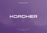 Kordher Font - Featured Image