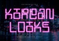 Korean Looks Font - Featured Image