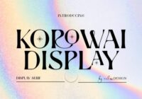 Korowai Font - Featured Image