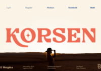 Korsen Font - Featured Image