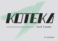 Koteka Font - Featured Image