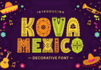 Kova Mexico Font - Featured Image