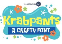 Krabpants Font - Featured Image
