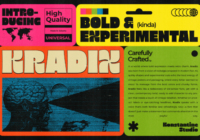 Kradix Font - Featured Image