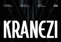 Kranezi Font - Featured Image