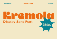 Kremola Font - Featured Image