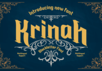 Krinah Font - Featured Image