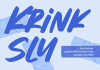 Krinksly Font - Featured Image