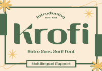 Krofi Font - Featured Image