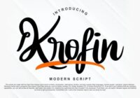 Krofin Font - Featured Image