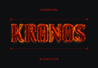 Kronos Font - Featured Image