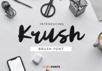 Krush Font - Featured Image